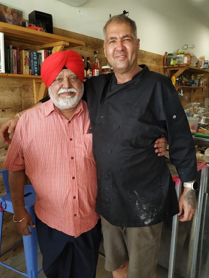 A photograph from Chef Dev's culinary journey, frame 8